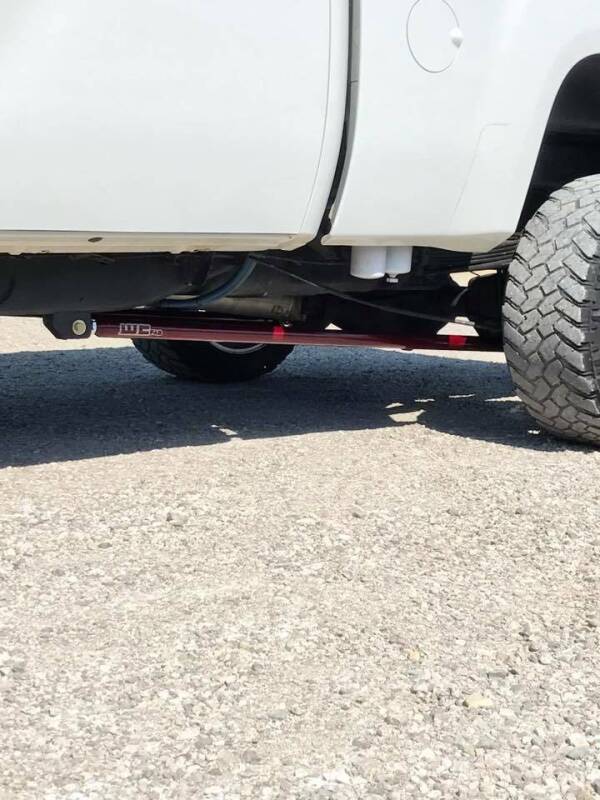 Wehrli 11-19 Chevy & GMC Duramax RCLB/CCSB/ECSB 60in. Traction Bar Kit - Bronze Chrome - Image 3