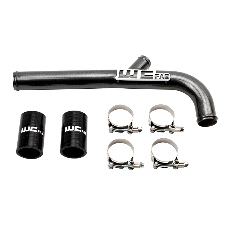 Wehrli 13-15 Dodge Cummins 6.7L w/Dual Radiator Upper Coolant Pipe - Bengal Silver - Image 5