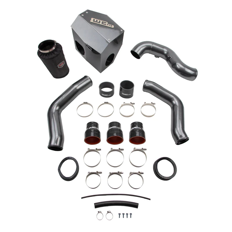Wehrli 13-18 Cummins 6.7L Stage 2 High Flow Bundle Kit - Gloss White - Image 4