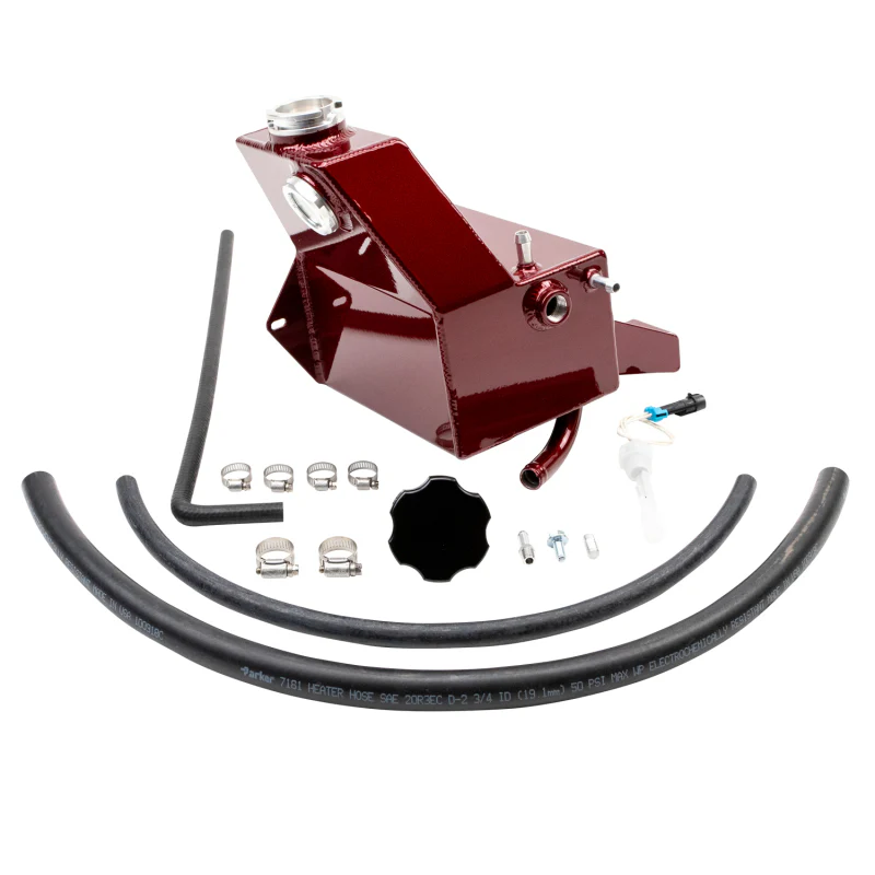 Wehrli 13-18 Dodge 6.7L Cummins OEM Placement Coolant Tank Kit - WCFab Red - Image 6
