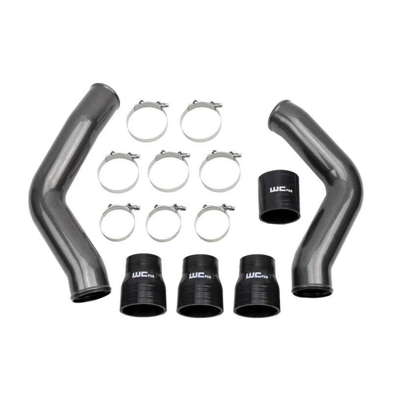 Wehrli 13-18 Ram 6.7L Cummins 3.5in Intercooler Pipes Kit - Gloss White - Image 2