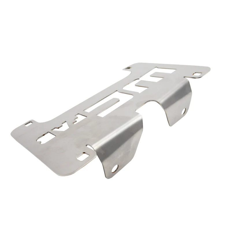 Wehrli 15-19 Chevy HD Lower Valance Filler Panel License Plate Mount Bracket - Image 4