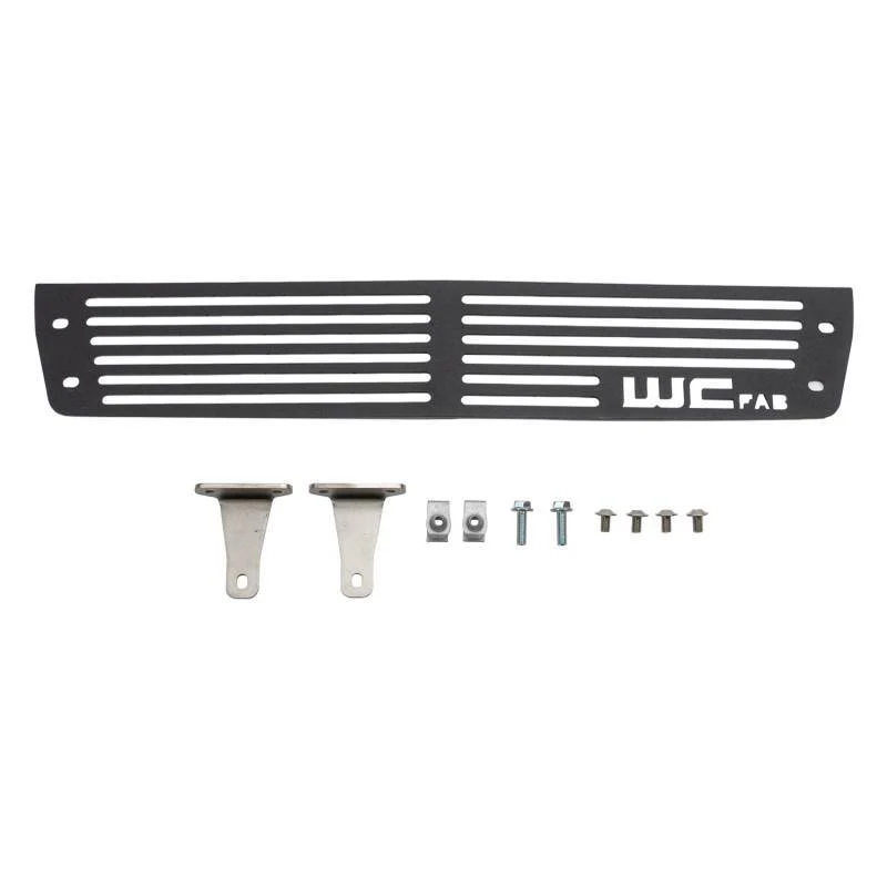 Wehrli 15-19 GMC Sierra 6.6L LML/L5P Duramax Bumper Grille - Flat Black - Image 2