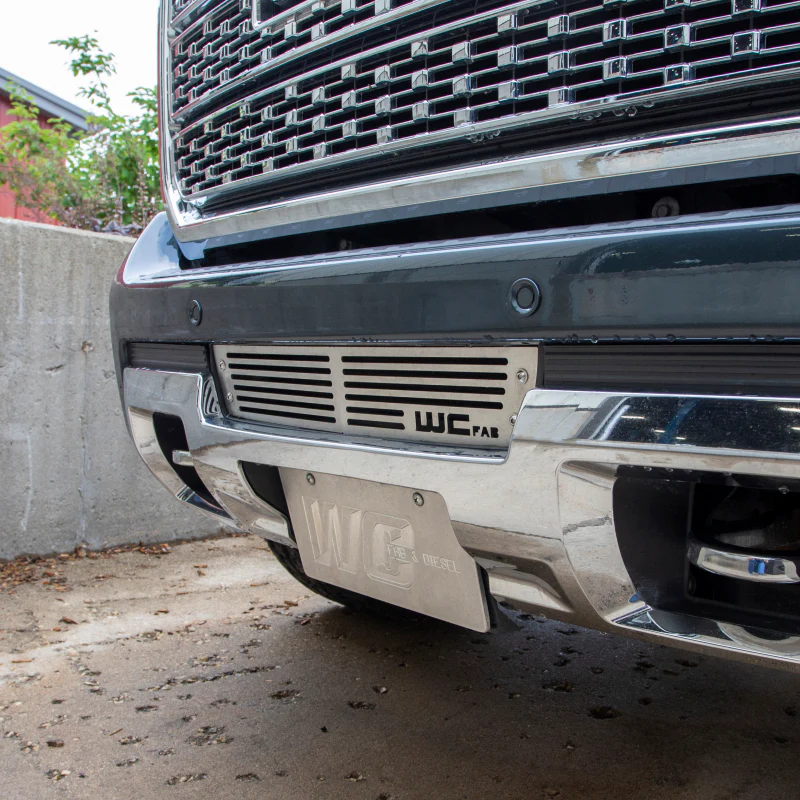 Wehrli 15-19 GMC Sierra 6.6L LML/L5P Duramax Bumper Grille - Gloss Black - Image 5