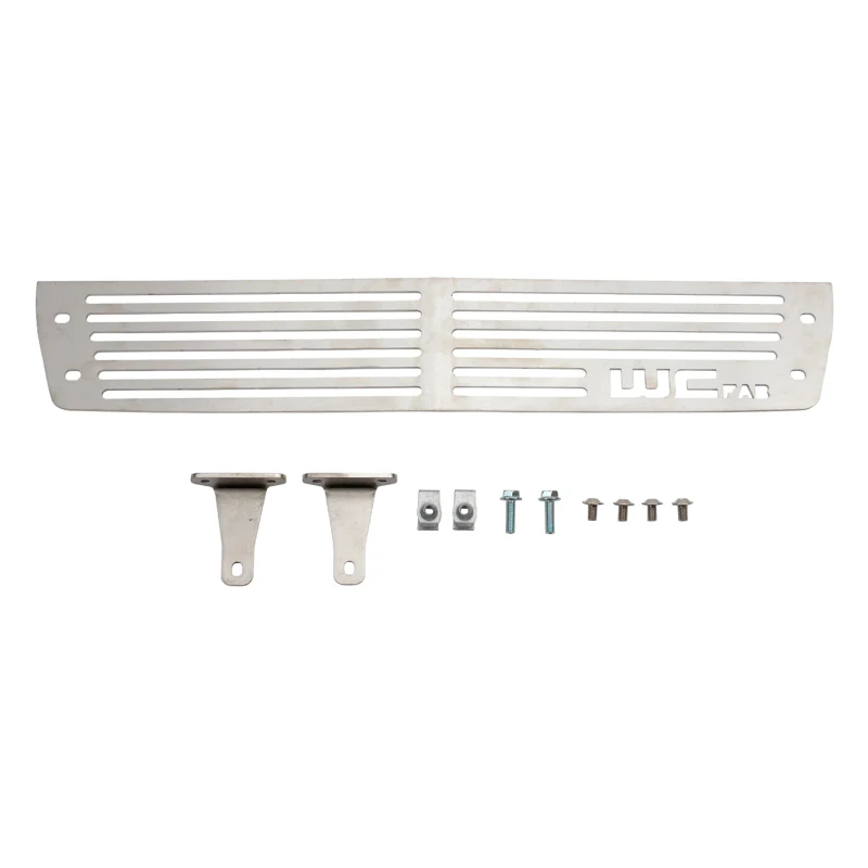 Wehrli 15-19 GMC Sierra 6.6L LML/L5P Duramax Bumper Grille - Raw Stainless Finish - Image 2
