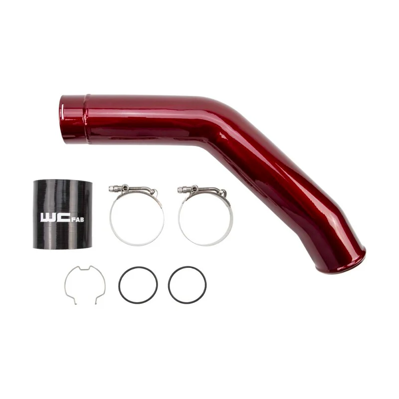 Wehrli 15-24 Ford 6.7L Power Stroke 3in Hot Side Intercooler Pipe - Illusion Purple