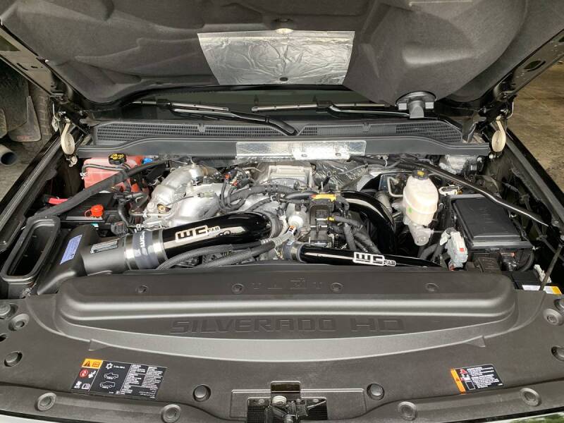 Wehrli 17-19 Chevrolet 6.6L L5P Duramax 4in Intake Pipe (Use w/OEM Air Box) - Chevy Orange - Image 5