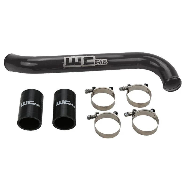 Wehrli 17-19 Chevrolet 6.6L L5P Duramax Upper Coolant Pipe - Candy Teal - Image 3