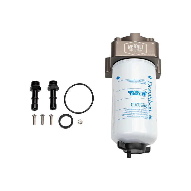 Wehrli 17-19 Duramax L5P / 20-24 L5P Duramax Long Bed Fuel Filter Housing Kit - Image 5