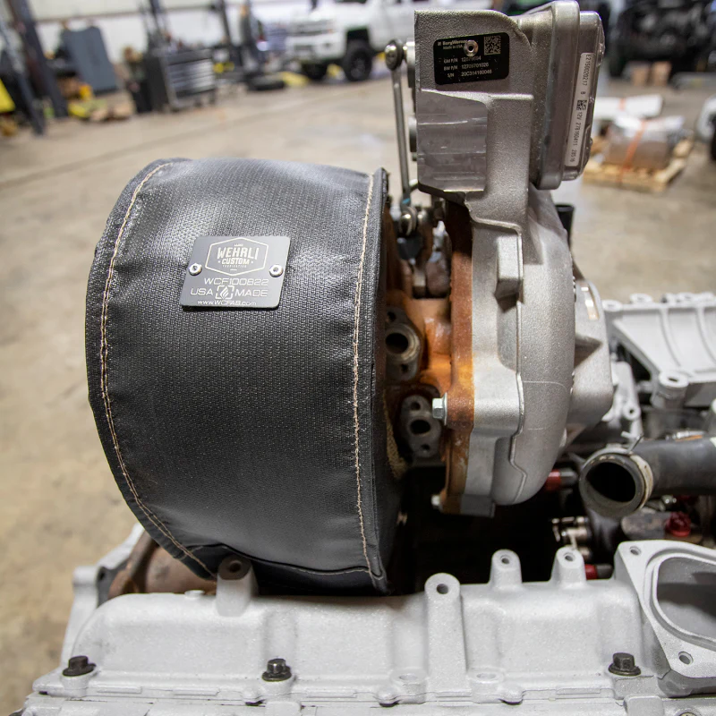 Wehrli 17-23 GM 6.6L L5P Duramax VGT Exhaust Housing Heat Blanket - Image 6