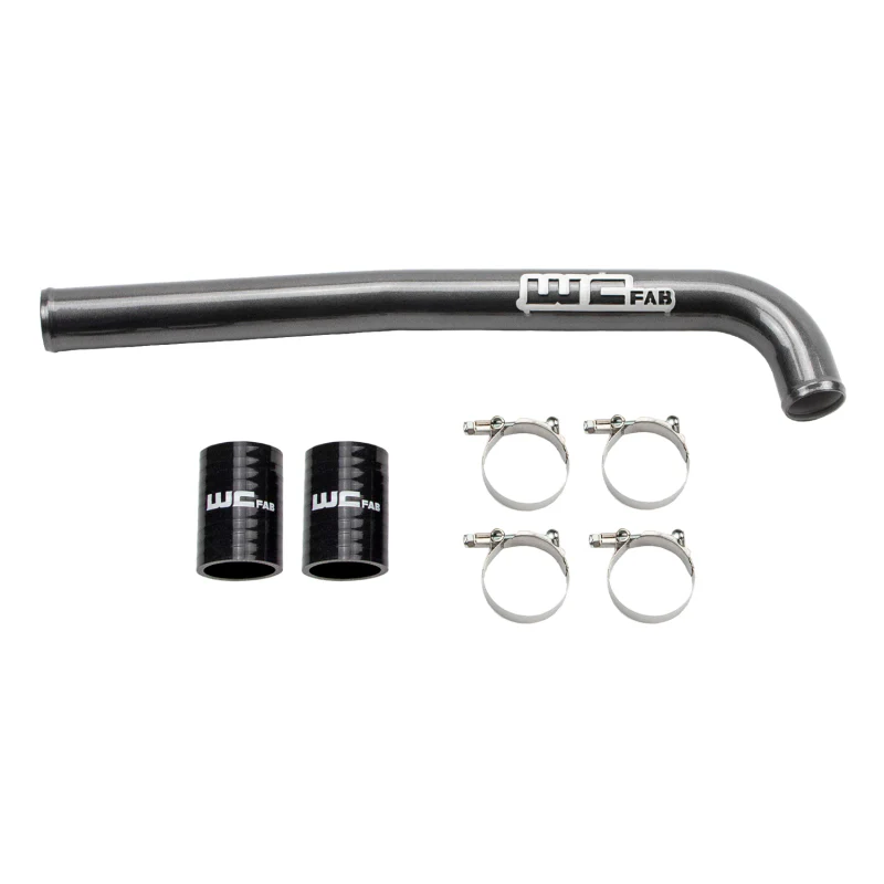 Wehrli 19-23 Chevrolet 6.7L Cummins High Output Upper Coolant Pipe - Bengal Blue - Image 3