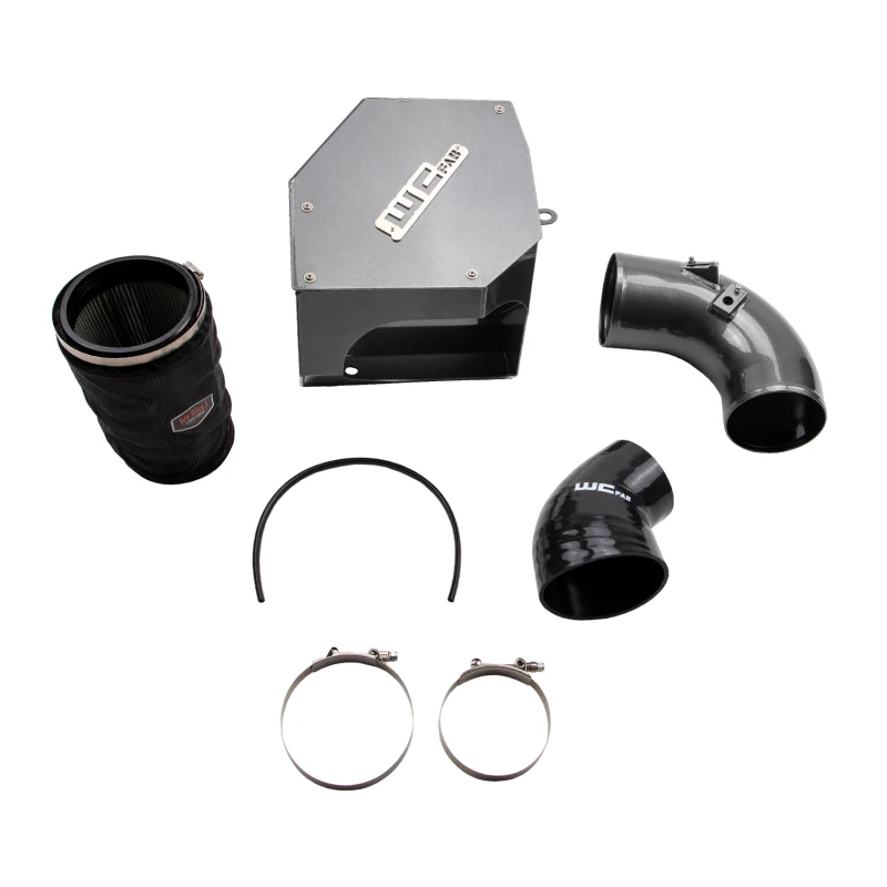 Wehrli 19-23 Cummins 6.7L 5in Intake Kit - Gun Metal - Image 2