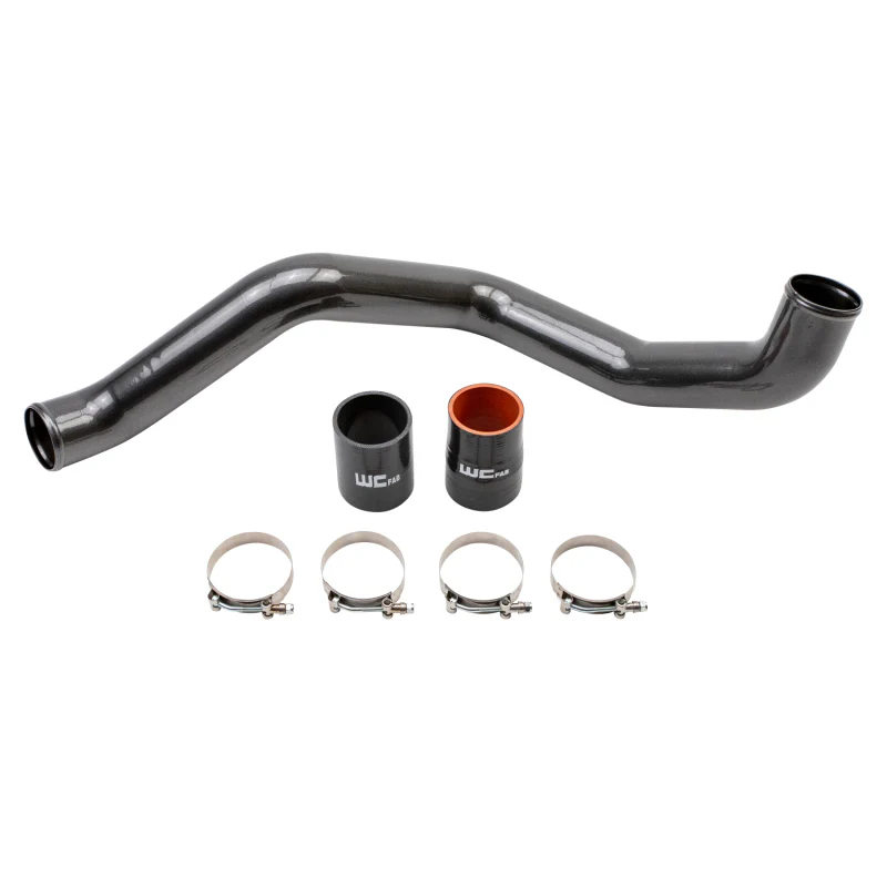Wehrli 20-24 Chevrolet 6.6L L5P Duramax Driver Side 3in Intercooler Pipe - Illusion Blueberry - Image 3