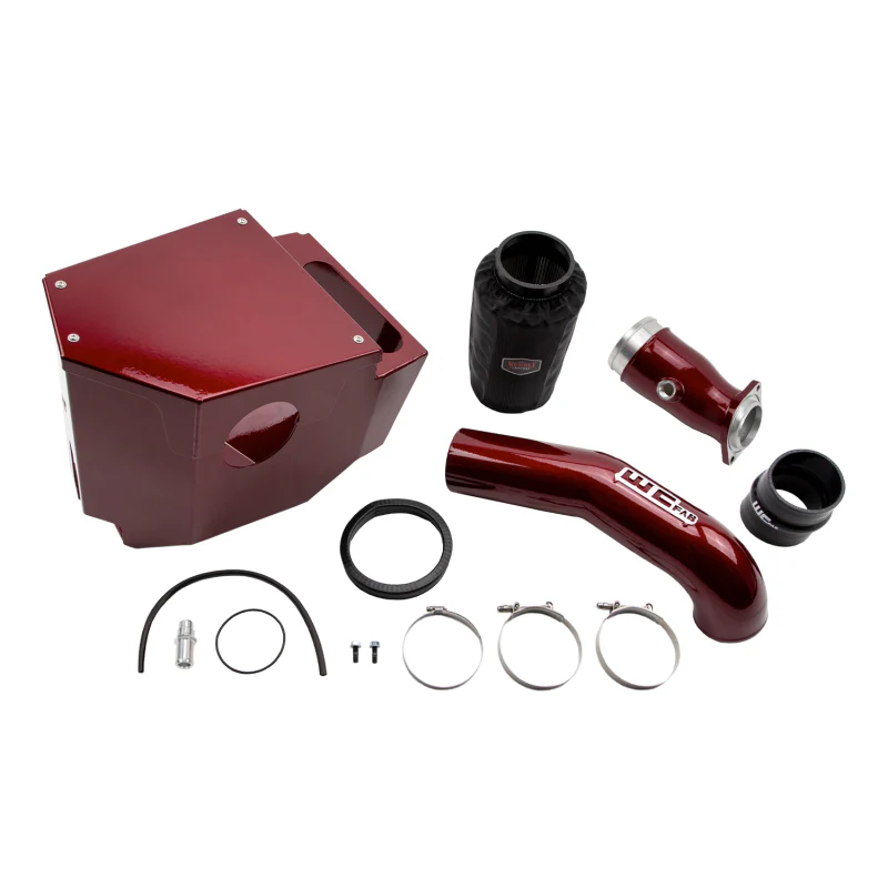 Wehrli 20-24 Chevrolet 6.6L LP5 Duramax 4in Intake Kit Stage 2 - WCFab Grey