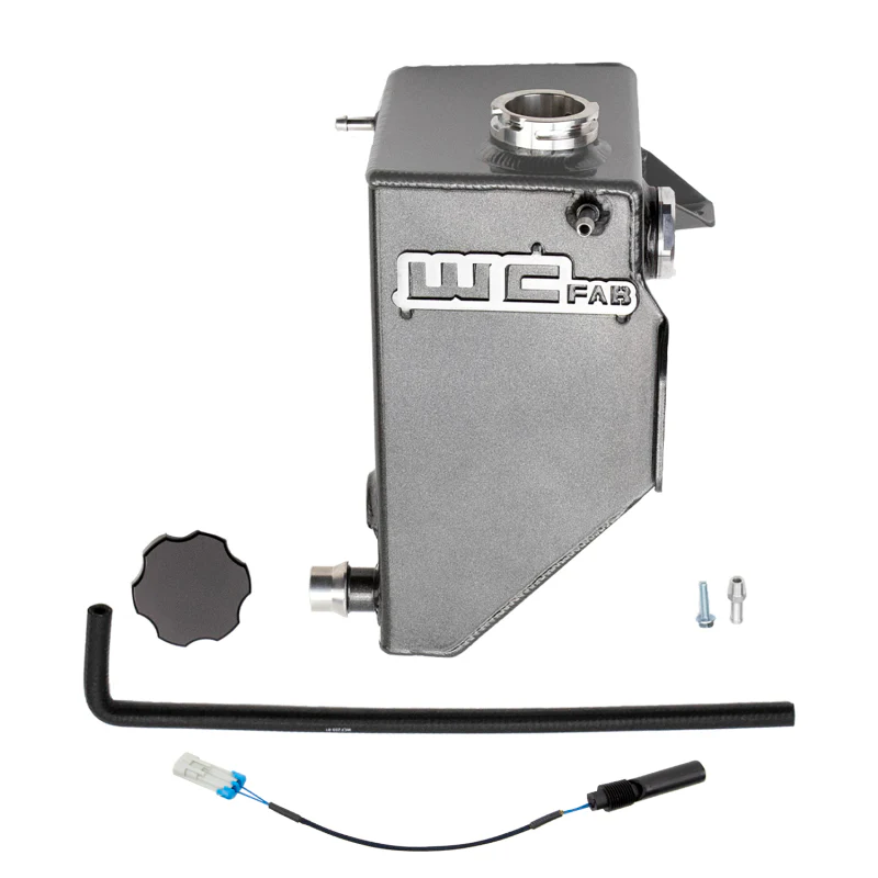 Wehrli 20-24 Chevrolet-GMC 6.6L L5P Duramax OEM Placement Coolant Tank Kit - CAT Yellow