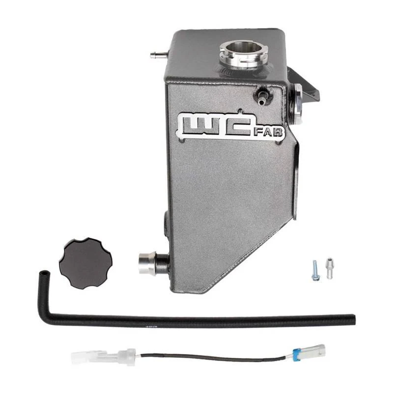 Wehrli 20-24 Chevrolet-GMC 6.6L L5P Duramax OEM Placement Coolant Tank Kit - CAT Yellow - Image 2