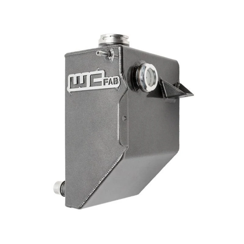 Wehrli 20-24 Chevrolet-GMC 6.6L L5P Duramax OEM Placement Coolant Tank Kit - Flat Black - Image 5