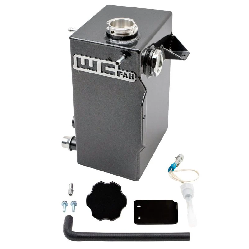 Wehrli 20-24 Chevrolet-GMC 6.6L L5P Duramax OEM Placement Coolant Tank Kit - Gloss Black - Image 2