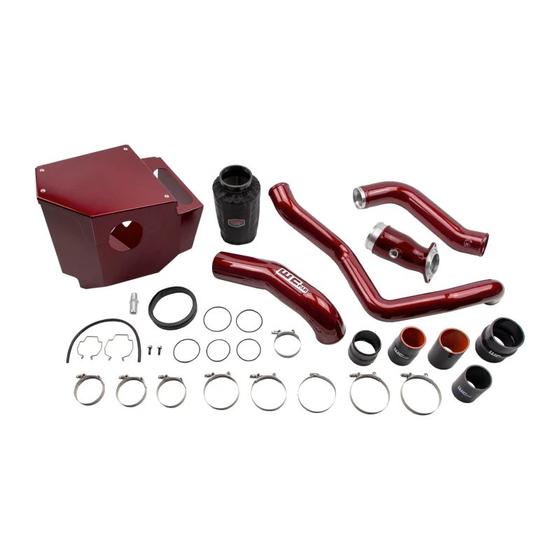 Wehrli 20-25 Chevrolet Duramax L5P Stage 2 High Flow Intake Bundle Kit - Fine Texture Black