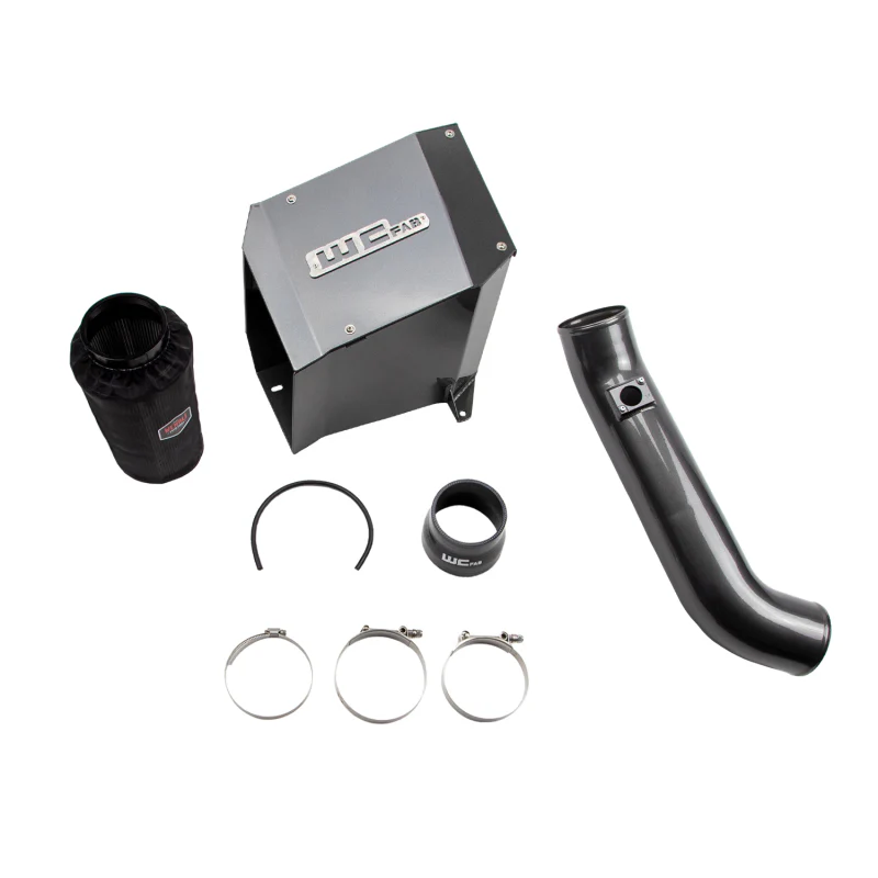 Wehrli 2001-2004 LB7 Duramax 4in Intake Kit with Air Box- Gloss Black - Image 5
