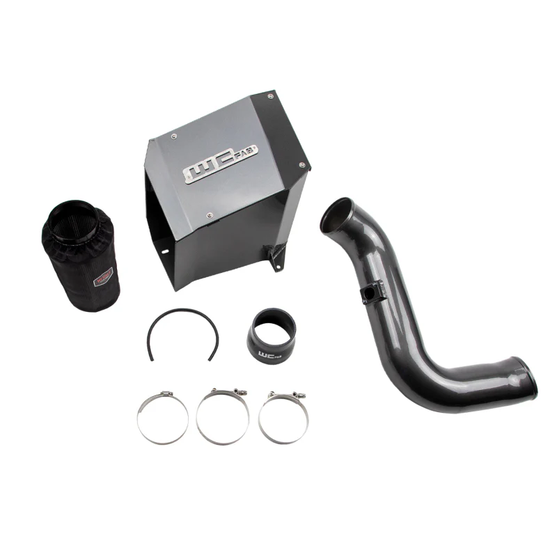 Wehrli 2004.5-2005 LLY Duramax 4in Intake Kit with Air Box- Gloss Black - Image 3