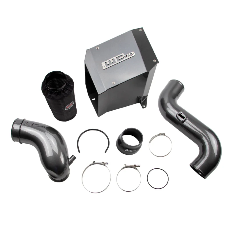 Wehrli 2007.5-10 Chevrolet Duramax LMM 4in. Stage 2 Intake Kit - Illusion Purple - Image 2