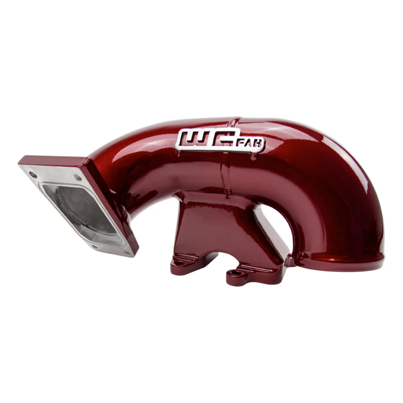 Wehrli 2007.5-2010 LMM Duramax High Flow 3in Y-Bridge Kit- WCFab Red - Image 5