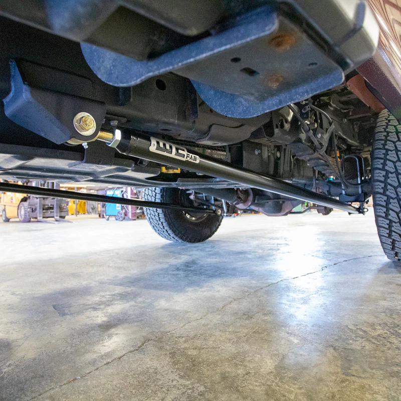 Wehrli 2011-2022 Ford Power Stroke RCLB/CCSB/SCSB 60in Traction Bar KIT Gloss White - Image 2