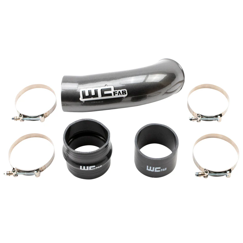 Wehrli 2020-2024 Chevrolet 6.6L L5P Duramax 4in Intake Pipe (Use w/OEM Air Box) - Bengal Red - Image 2