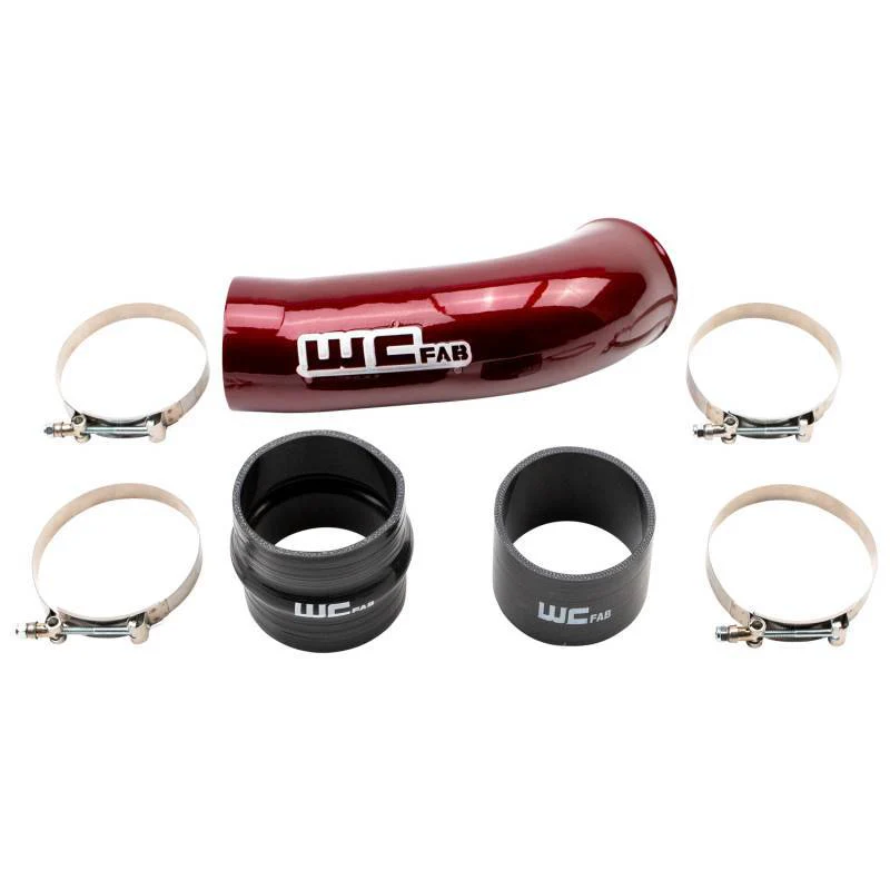 Wehrli 2020-2024 Chevrolet 6.6L L5P Duramax 4in Intake Pipe (Use w/OEM Air Box) - Fine Texture Black - Image 5