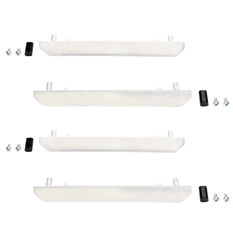 Wehrli 2020+ GMC 2500/3500HD Fender Flare Marker Light Delete Kit w/o Logo - Raw Finish - Image 4