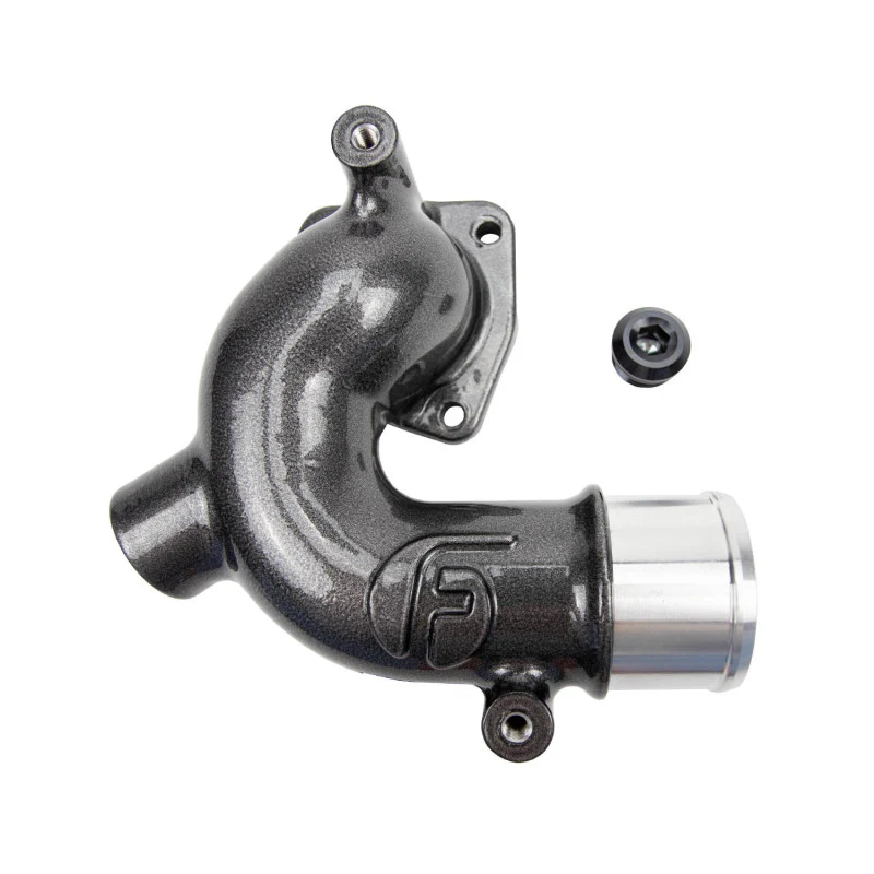 Wehrli 98-18 Dodge / Ram Cummins 5.9L/6.7L WCFab X Fleece Thermostat Housing - Illusion Purple - Image 3