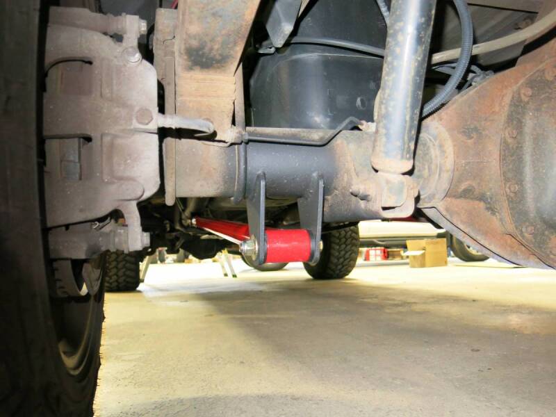 Wehrli 99-10 Ford / 94-22 RAM Univ ECLB/CCLB 68in. Traction Bar Kit - Bengal Red - Image 3