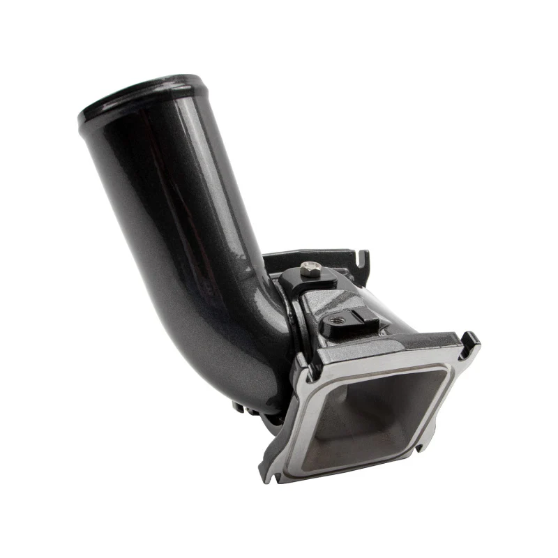 Wehrli Chevrolet LBZ/LMM Duramax 3in Y-Bridge Kit (Bridge Only) - Gloss Black - Image 4