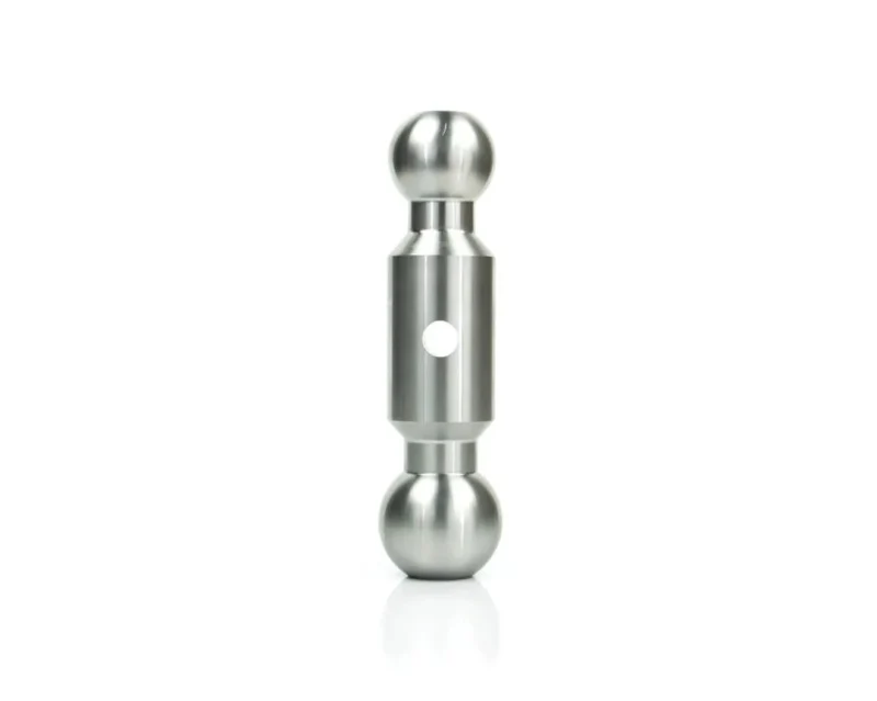 Weigh Safe 180 Hitch 1-7/8in x 2in Combo Ball (7.5K/10K GTWR) - Stainless Steel