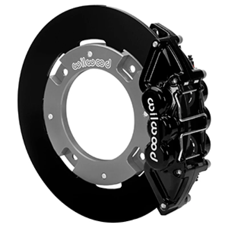 Wilwood 17-21 Can-Am X3RS Black 6-Piston Rear Kit 11.25in - Undrilled Rotors - Image 2