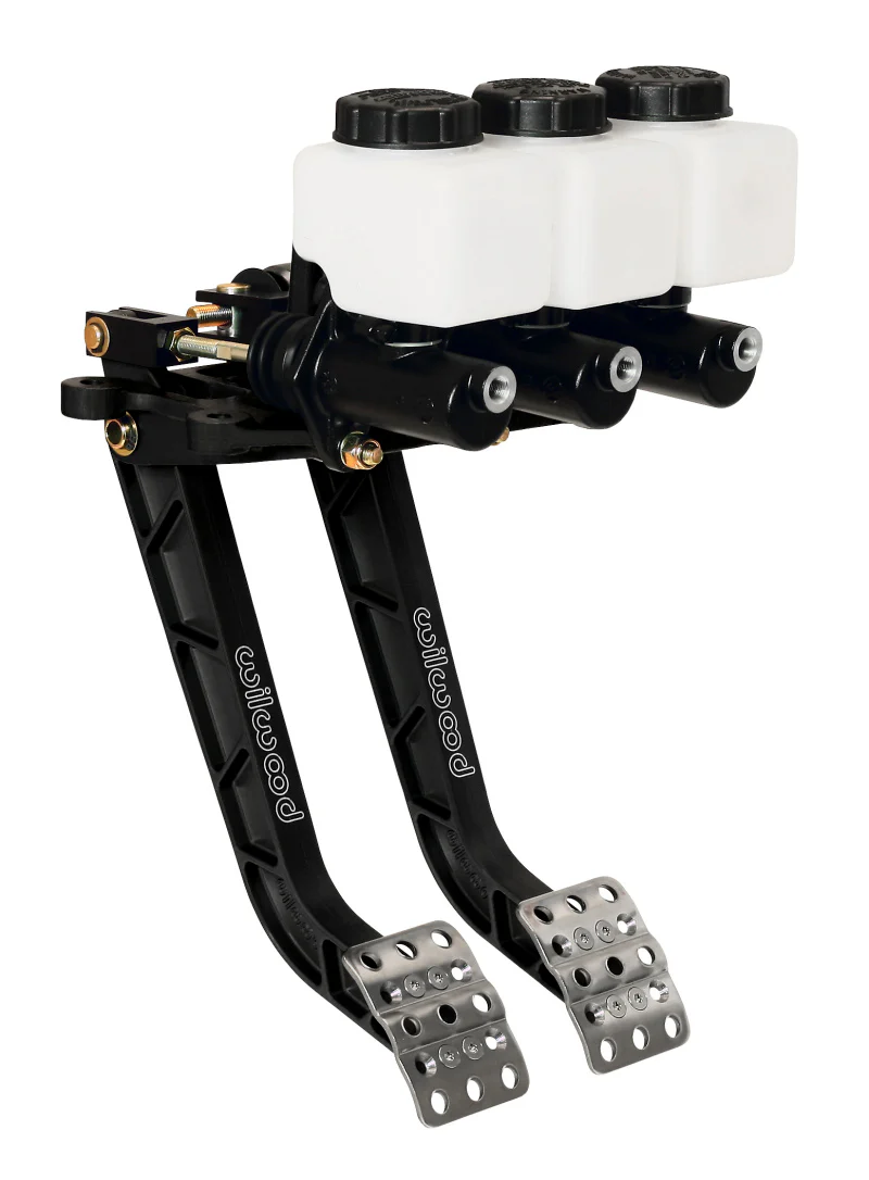Wilwood Adjustable Dual Pedal - Brake / Clutch - Rev. Swing Mount - 6.25:1 - Image 3