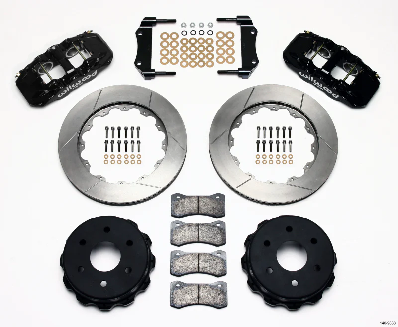 Wilwood AERO4 RearTruck Kit 14.25in 1999-2010 GM 1500-SUV 2 Piston OE Caliper