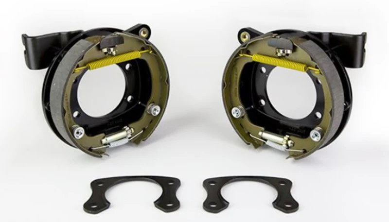 Wilwood Brackets (2) - Disc/Drum Big Ford-New 2.36in Offset 1pc vented