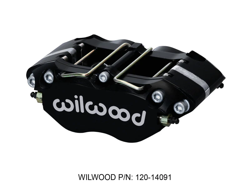Wilwood Caliper-GN6R-L/H-Black Ano (.80 Thk Pad) 1.75/1.38/1.38in Pistons 1.38in Disc - Image 2
