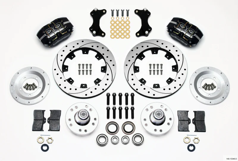 Wilwood Dynapro Dust-Boot Front Kit 12.19in Drilled WWE ProSpindle