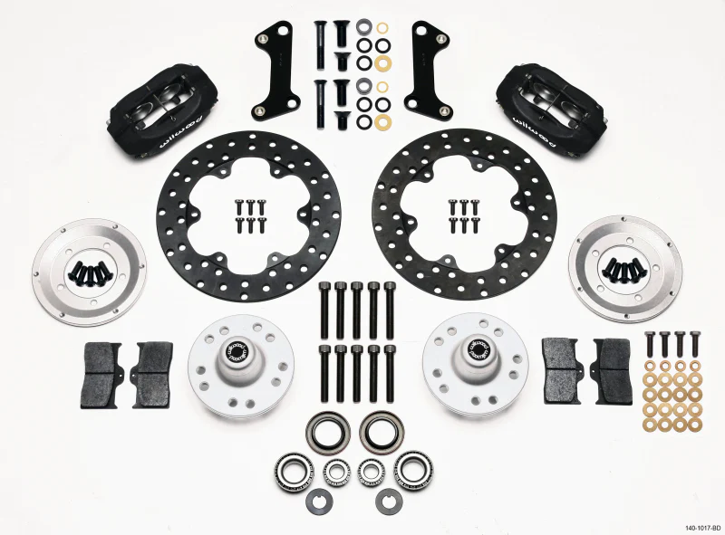 Wilwood Forged Dynalite Front Drag Kit Drilled Rotor 67-69 Camaro 64-72 Nova Chevelle