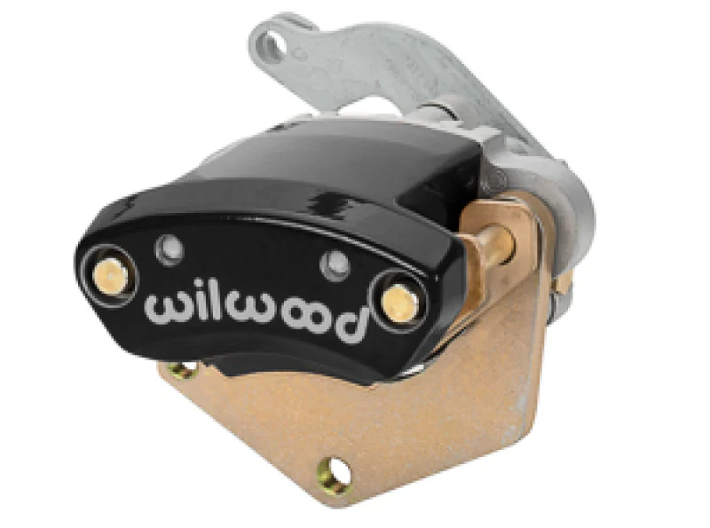 Wilwood LH MC4 Mechanical Parking Brake Caliper - 2.00in Bracket - 1.10in Disc - Black