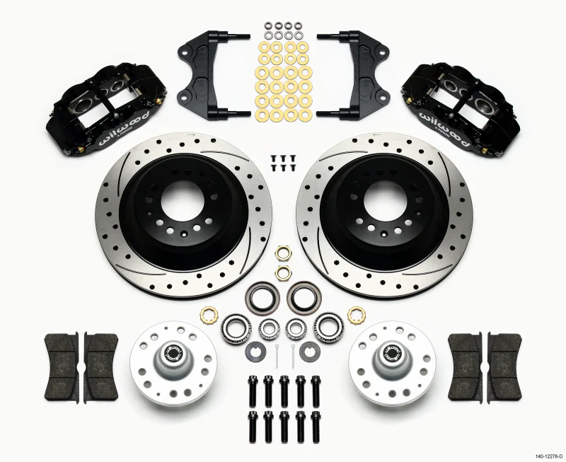 Wilwood Narrow Superlite 6R Front Hub & 1PC Rtr Kit 12.88in Drilled WWE ProSpindle