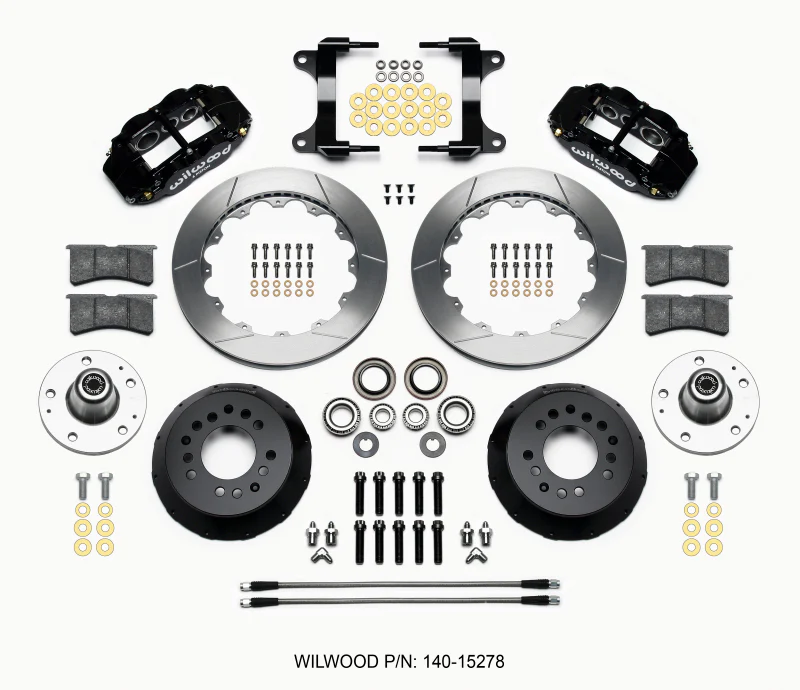 Wilwood Narrow Superlite 6R Front Hub Kit 12.88in 82-92 Camaro//Firebird