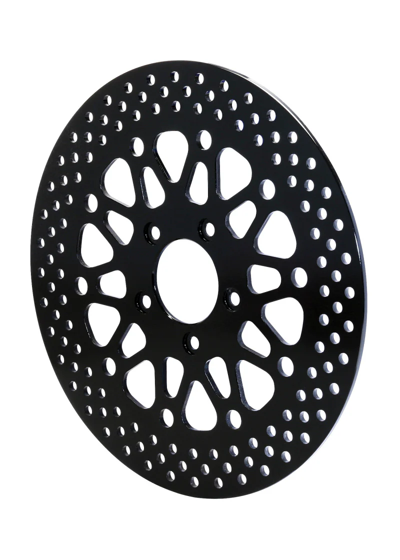Wilwood Rotor-Front-Harley-Davidson Motorcycle 2000-07 Black Finish 11.50 x .196 - 5 on 3.25in