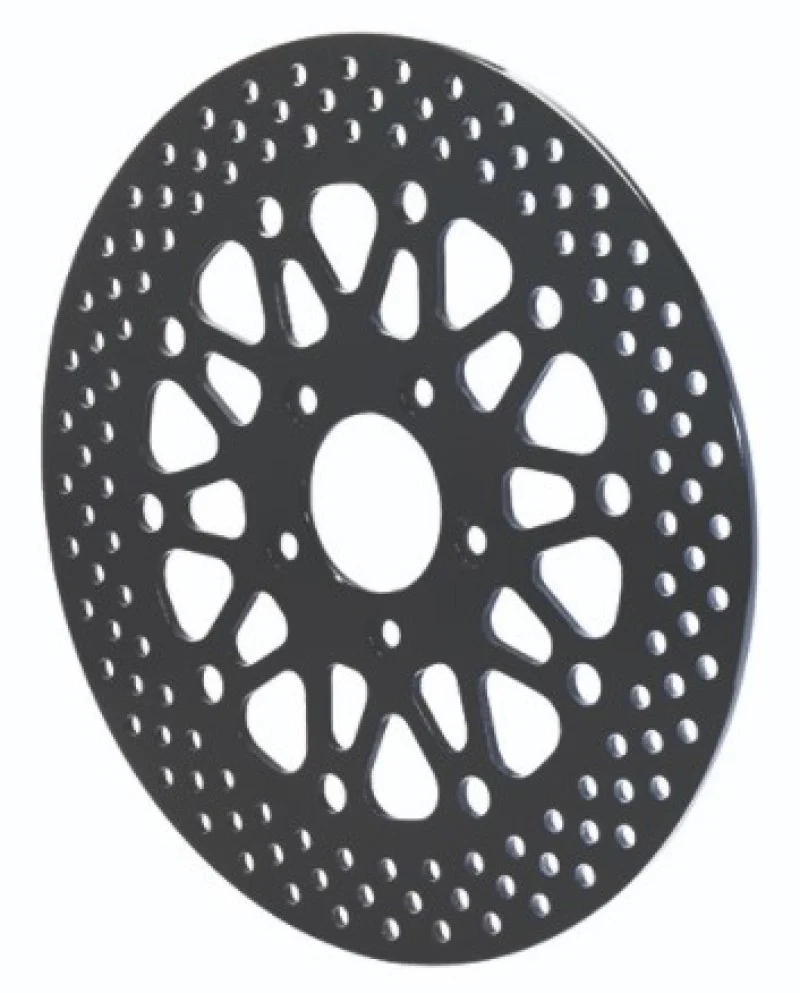 Wilwood Rotor-Front-Harley-Davidson Motorcycle 2008-Up Black Finish 11.80 x .196 - 5 on 3.25in