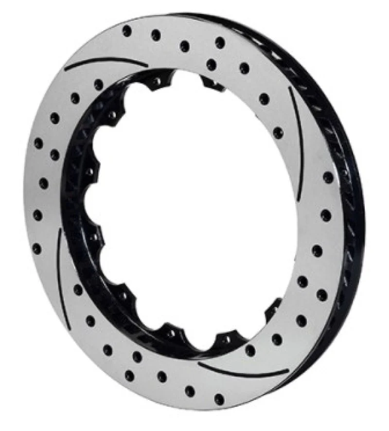 Wilwood Rotor-SRP48 SPC-37-LH-BLK-Drill 12.88 x 1.10 - 12 on 8.75in - Image 2