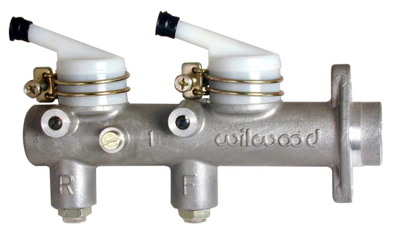 Wilwood Tandem Master Cylinder - 1in Bore w/ Remote Reservoirs - Image 2