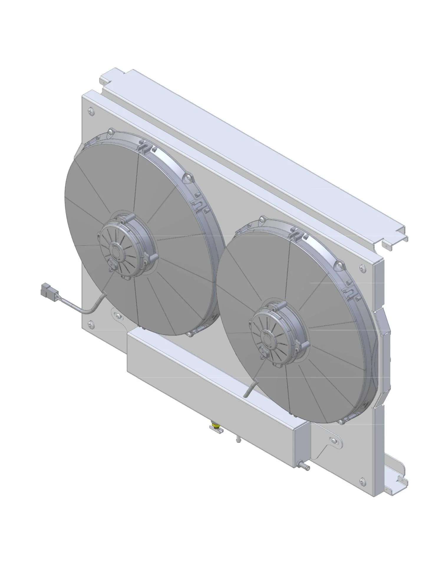 Wizard Cooling Radiator / Fans - 73-87 C10 / 73-91 SUV - Image 4